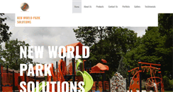 Desktop Screenshot of newworldparksolutions.ca
